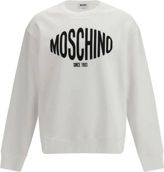 Moschino Hombre, Sudaderas, Blanco, Talla: M