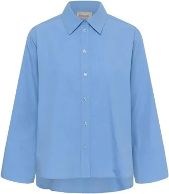 MY ESSENTIAL WARDROBE Mujer, Blusas y Camisas, Azul, Talla: 3XL