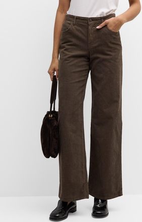 The Row Eglitta Straight-Leg Corduroy Pants