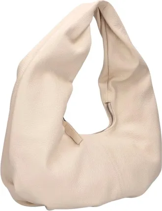N&uacute;noo Tassen, Dames, Beige, ONE Size, Katoen, Small Alma Draped
