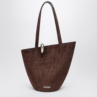 Jacquemus Medium Crocodile-Effect Bambola Bag