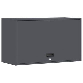 vidaXL Armario De Pared Para El Garaje Antracita 90 X 40 X 53 Cm Vidaxl