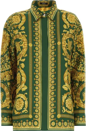 Versace Silk Baroque Shirt