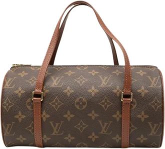 Louis Vuitton Pre-owned Papillon 26 - Dames - Vintage Handtas - Bruin - ONE Size - Leer - Vintage
