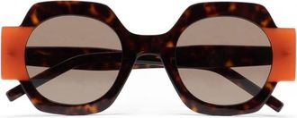 Kaleos Cabana 005 Zonnebrillen - Dames - Zonnebrillen - Bruin - 50 MM - Accessoires