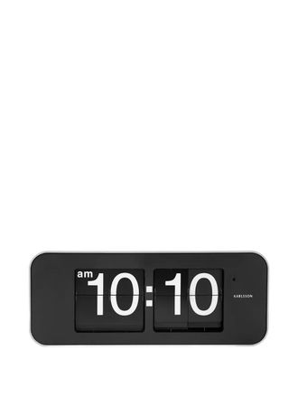 Karlsson Boxed Flip clock - unisex - Metal - OS - Black