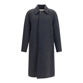 Valentino Heren, Mantels, Blauw, Maat: L