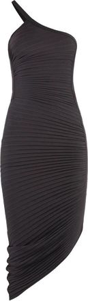 Philosophy di Lorenzo Serafini Gebreide Jurk - Dames - Feestkleedjes - Bruin - 2XS - Kleedjes
