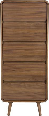 Zuiver Massivholz Design Kommode Rise, Nussbaum