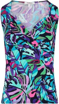 Morgan Bedrukt T-shirt zonder mouwen