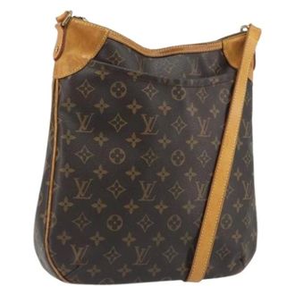 Louis Vuitton Pre-owned Vintage Monogram Shoulder Bag - Dames - Pre-owned - Bruin - Maat: ONE Size Leer