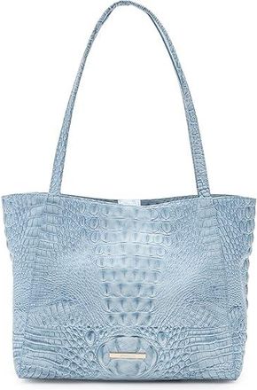 Brahmin Mona Cross Body Handbags Stonewash, Leather