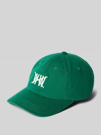 Wood Wood Base Cap mit Logo-Stitching Modell Taxi in Gruen, Gr&ouml;&szlig;e 1