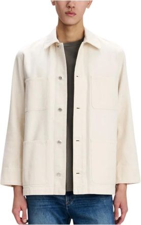 A.P.C. Hombre, Chaquetas, Blanco, Talla: M
