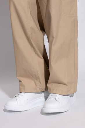 Alexander McQueen Sports Shoes With Logo, Mens, White