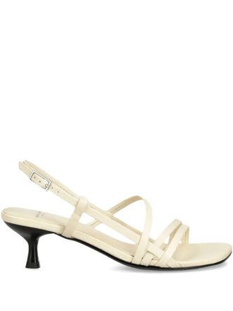 Vagabond 47mm Jonna slingback crisscross pumps - Neutrals