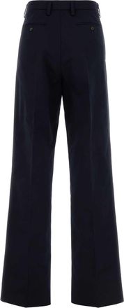 Prada Womens Trousers Navy Cotton