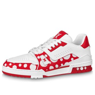Louis Vuitton x YAYOI KUSAMA Sneaker White Red 1AB8J1