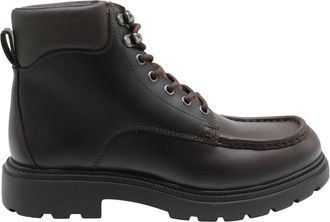 Geox Sombor - Heren - Veterlaarzen - Bruin - 42 EU - Schoenen