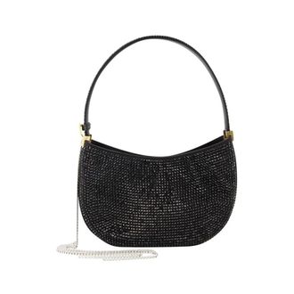 Magda Butrym Rhinestone Fringe Shoulder Bag - female - Magda Butrym - Shoulder Bags - Black - ONE SIZE - Bags