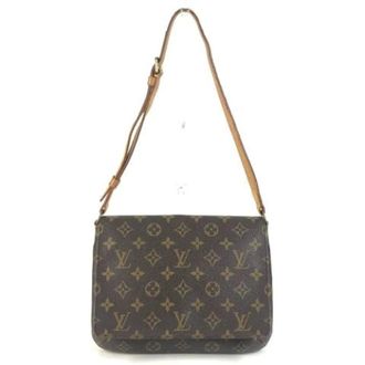 Louis Vuitton Pre-owned Vintage Monogram Shoulder Bag - Dames - Pre-owned - Bruin - Maat: ONE Size