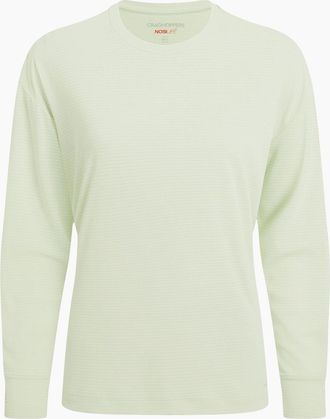 Craghoppers Womens Craghoppers Womens/Ladies Nosilife Long-Sleeved T-Shirt - Green - Size: 14