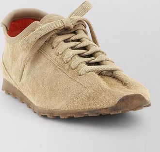 Jacquemus tennis low top sneakers suede rubber sole