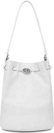 Zanellato Monda Bucket Bag - Dames - Schoudertassen - Wit - ONE Size - Katoen - Tassen