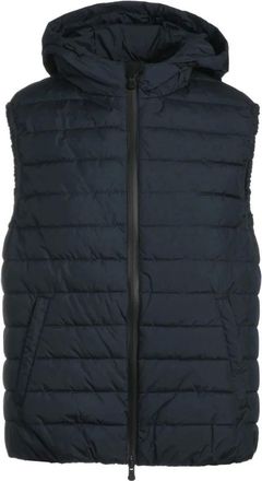 People of Shibuya Mouwloze donsjas met capuchon - Heren - Bodywarmers - Zwart - S - Polyester - Jassen
