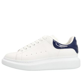 Alexander McQueen Oversized Sneaker White Navy 727390WICGW9095