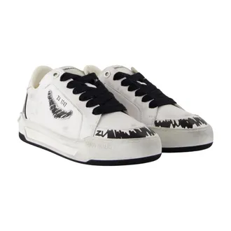 Zadig&Voltaire Schoenen, Dames, Wit, 36 EU, Fly Wings Sneakers