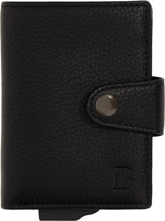 Boggi Milano Accessoires, Heren, Zwart, ONE Size, Leer, Wallets & Cardholders