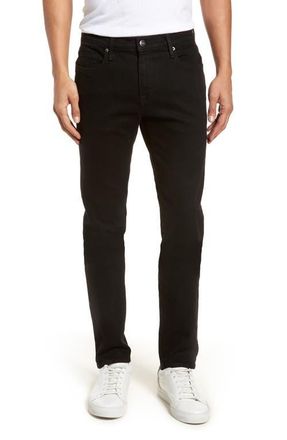 Frame Denim LHomme Skinny Fit Jeans in Noir at Nordstrom, Size 34