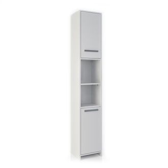 Vicco Armario De Ba&ntilde;o Kiko, Blanco, 30 X 190 Cm