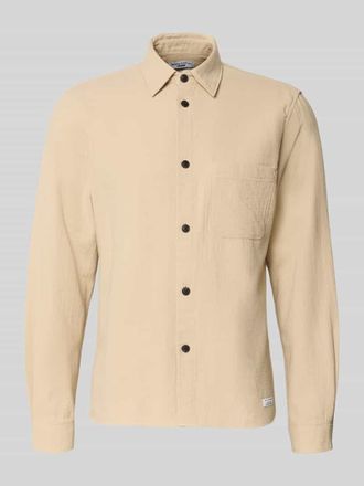 Marc O'Polo Denim Marc OPolo Denim Regular Fit Freizeithemd aus reiner Baumwolle in Sand, Gr&ouml;&szlig;e XXL