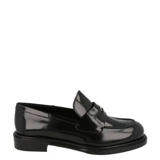 Ferragamo Ladies Black Loafers, US Size 10.5