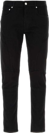 Alexander McQueen Alexander Mcqueen Black Stretch Denim Jeans