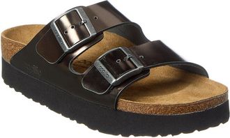 Birkenstock Papillo Narrow Leather Platform Sandal