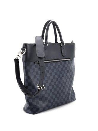 Louis Vuitton Newport Tote Damier Cobalt satchel - Zwart