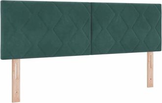 vidaXL Vidaxl - Cama Con Somier Y Colch&oacute;n Gris Oscuro 80x200 Cm Terciopelo