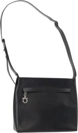 Ferragamo Pre-owned Leren Schoudertas - Dames - Vintage Schoudertas - Zwart - ONE Size - Leer - Vintage