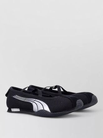 Puma archive inspired mesh ballet flat shoe