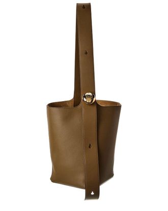 Loewe Pebble Medium Leather Bucket Bag