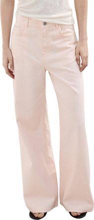 Mango Wide Leg Jeans in Pastel Pink at Nordstrom, Size 2