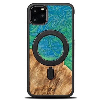 OEM Custodia Bewood Unique Per Iphone 11 Pro Max - Neons - Tokyo Con Magsafe