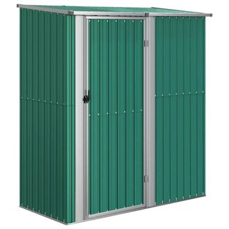 Berkfield Home Garden Shed Green 180.5x97x209.5 cm Galvanised Steel