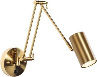 OEM Aplique De Pared Telesc&oacute;pico Con Brazo Inclinable, L&aacute;mpara De Lectura Sencilla Y Elegante (giratoria, Plegable, Brazo Largo)