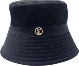 Louis Vuitton Pre-owned Accessories, unisex, Black, Size: ONE SIZE Pre-owned Vintage Bucket Hat