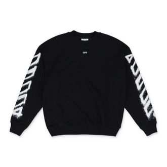 Off-white Black Spray Can Arrow Crewneck