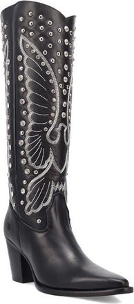Dingo Diamonds Forever Knee High Western Boot in Black at Nordstrom, Size 8.5